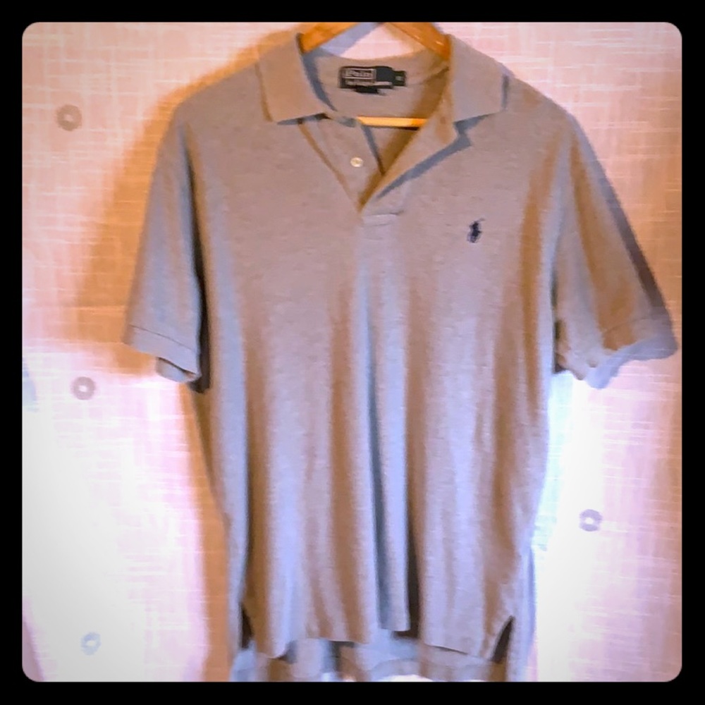 Grey Men’s polo by Ralph Lauren